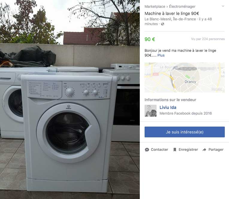 annonce facebook marketplace