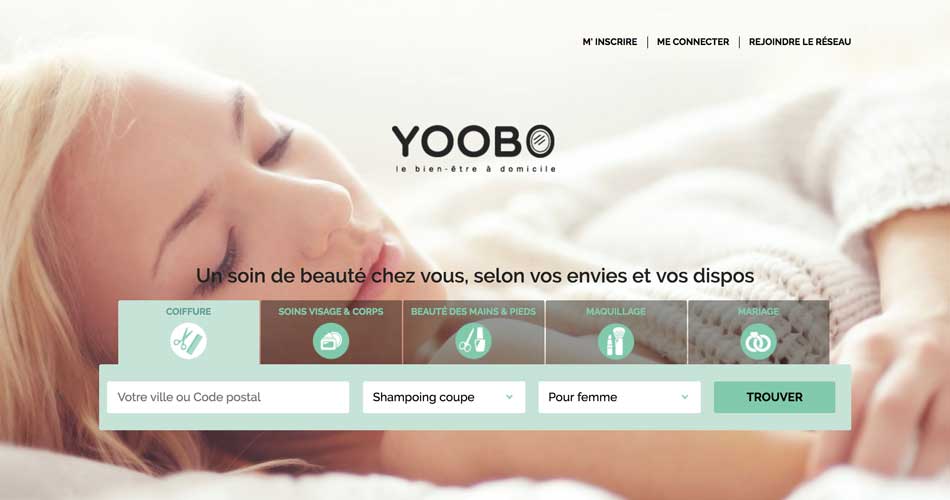 Yoobo marketplace beauté à domicile