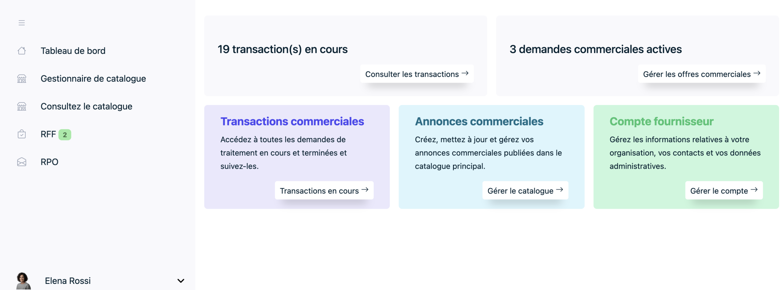 marketplace devis RFQ RFF